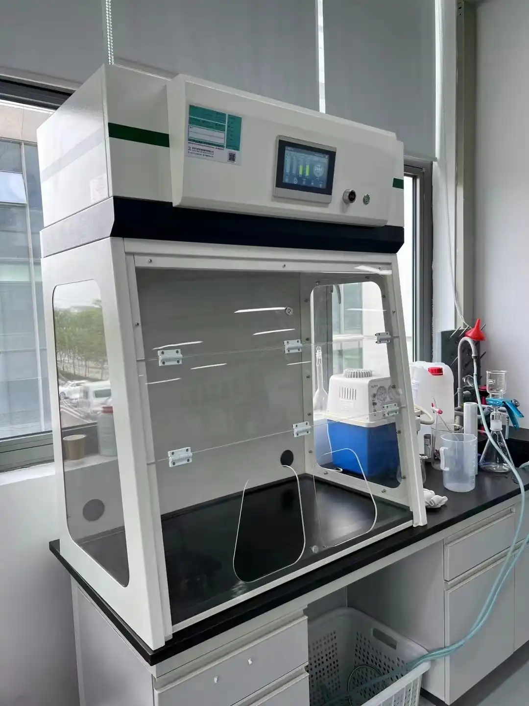 Can I use a ductless fume hood for all types of chemicals or fumes?